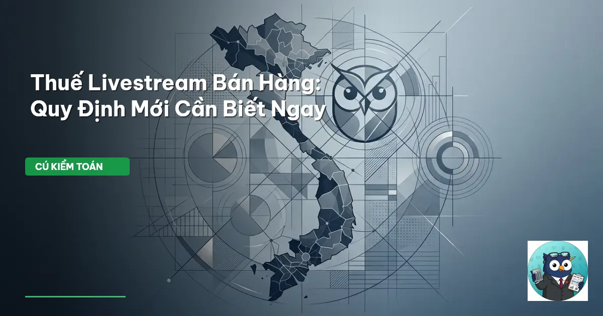 Thuế Livestream Bán Hàng: Quy Định Mới Cần Biết Ngay