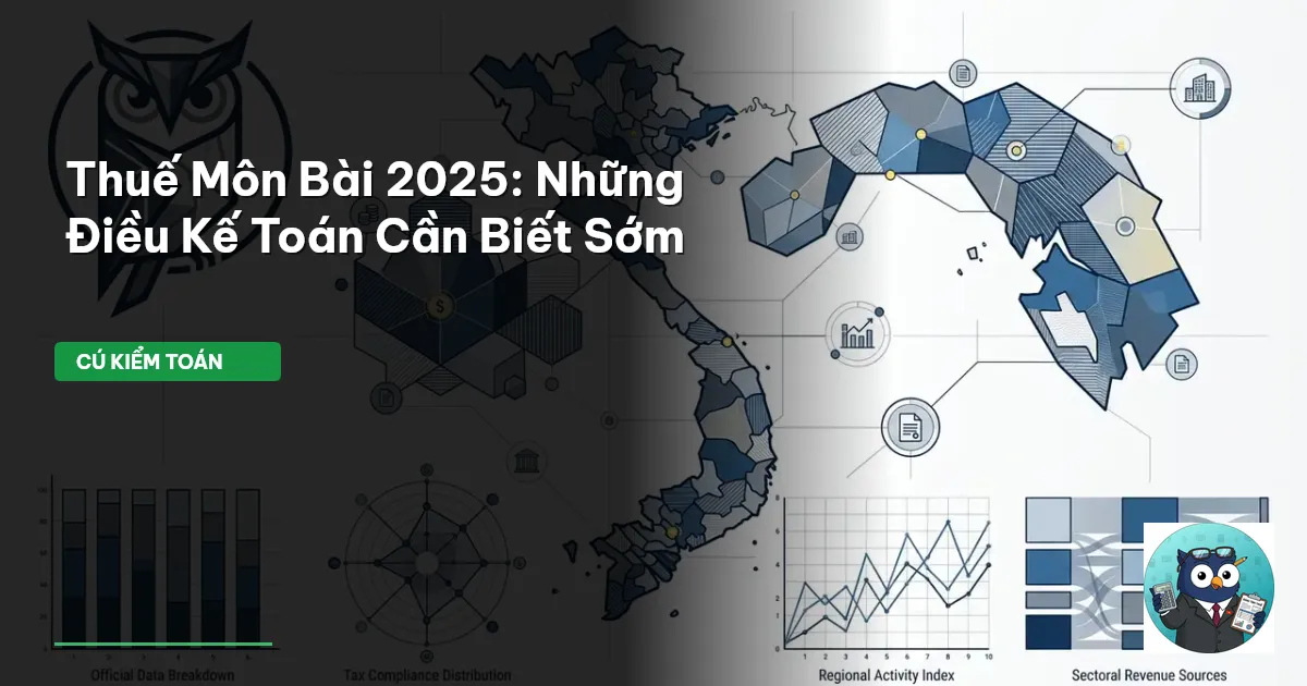 Thuế Môn Bài 2025: Những Điều Kế Toán Cần Biết Sớm