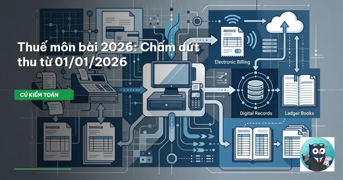 lệ phí môn bài 2026