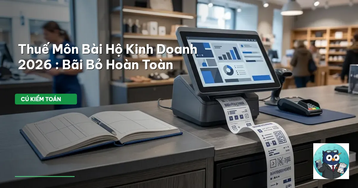 thuế môn bài hộ kinh doanh 2026