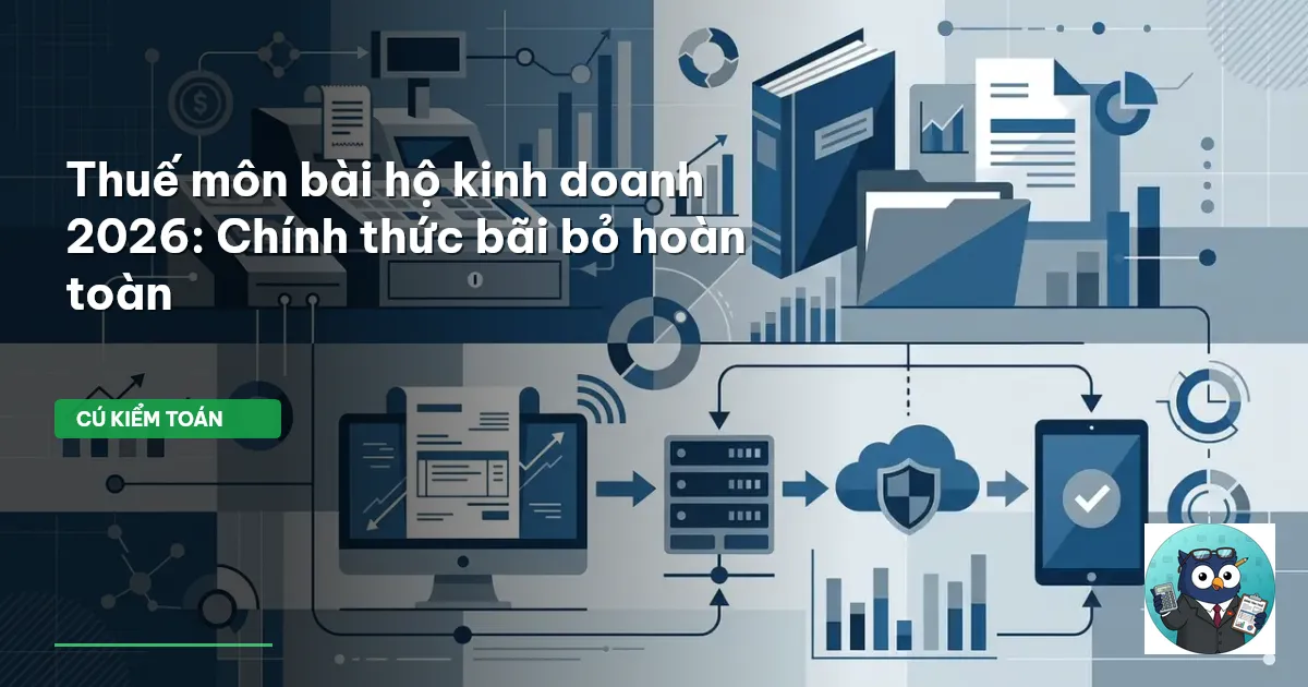 thuế môn bài hộ kinh doanh 2026