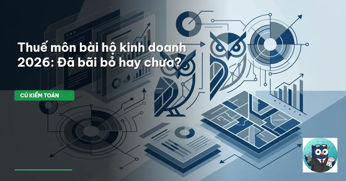 thuế môn bài hộ kinh doanh 2026