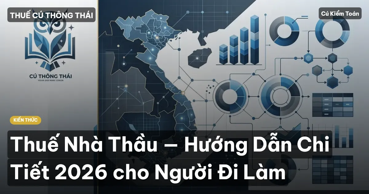 Thuế Nhà Thầu — Hướng Dẫn Chi Tiết 2026 cho Người Đi Làm