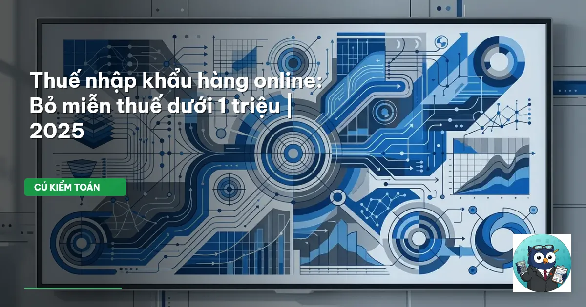thuế nhập khẩu hàng online