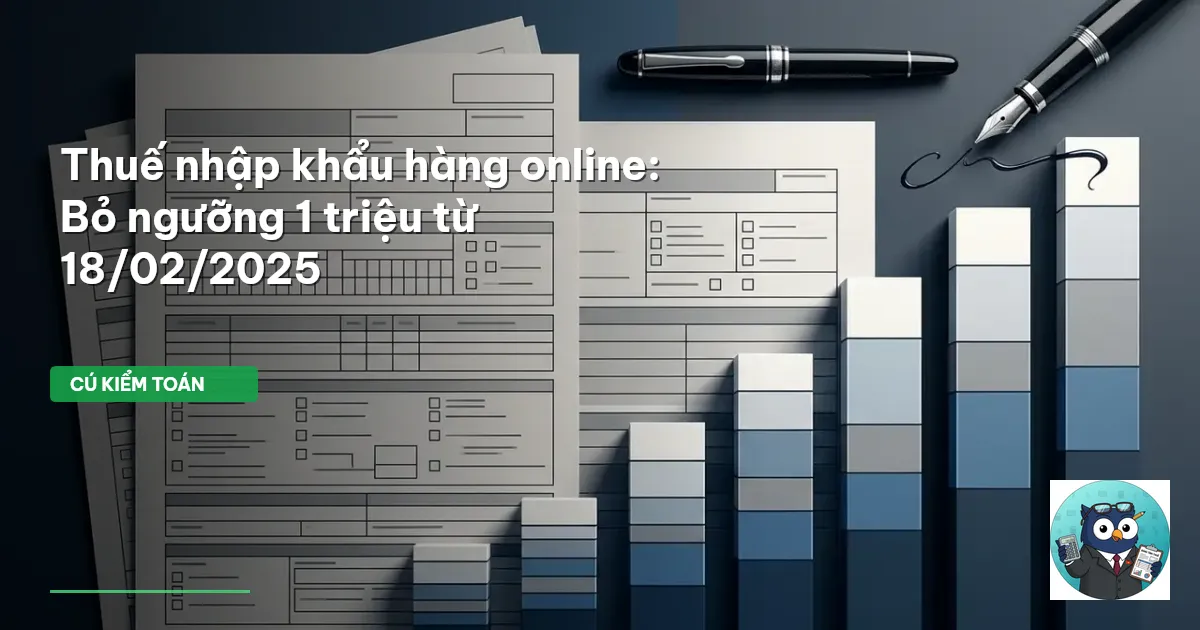 thuế nhập khẩu hàng online