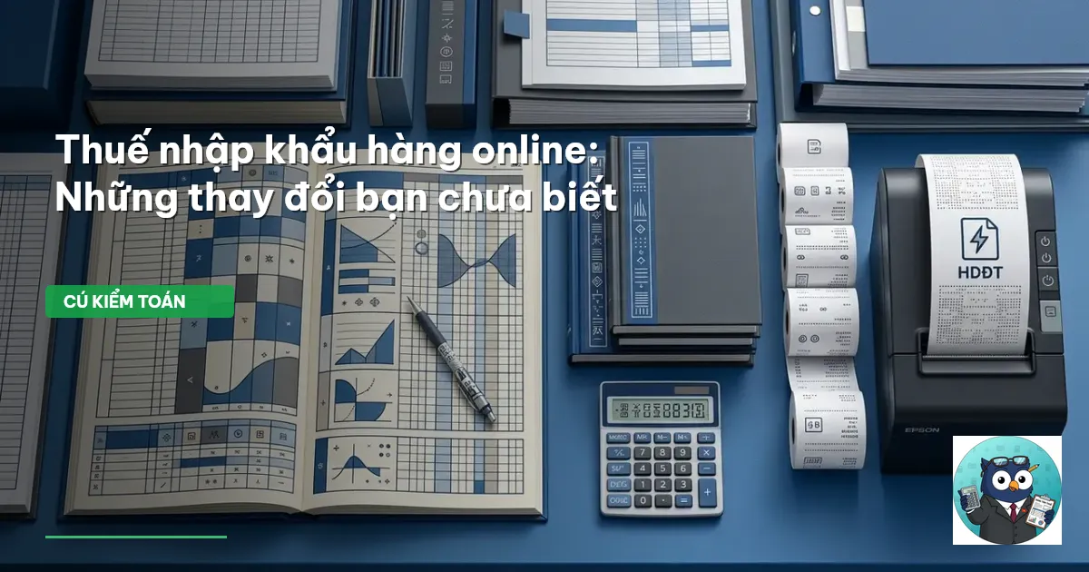 thuế nhập khẩu hàng online