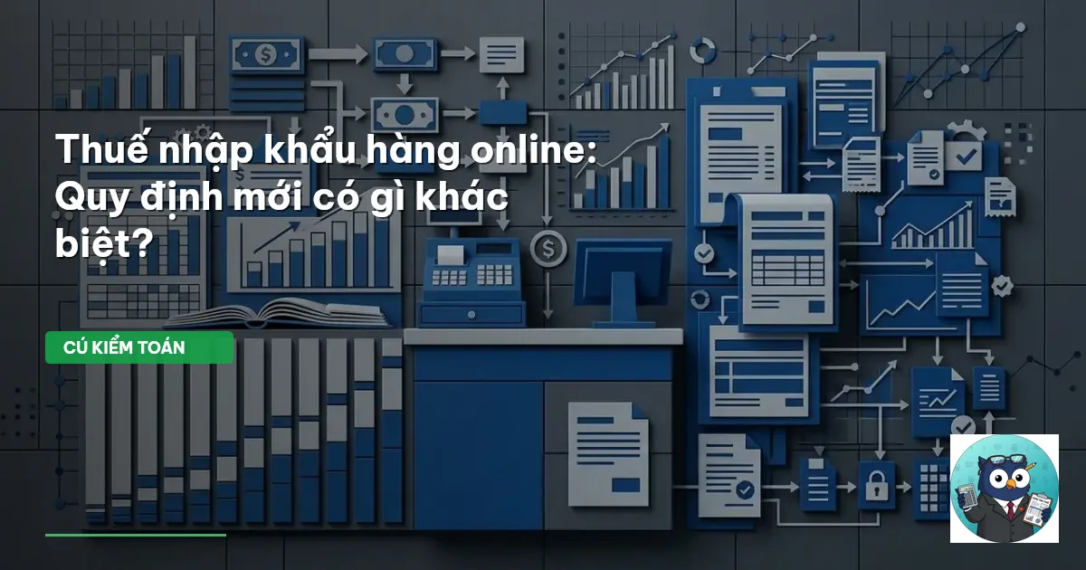 thuế nhập khẩu hàng online
