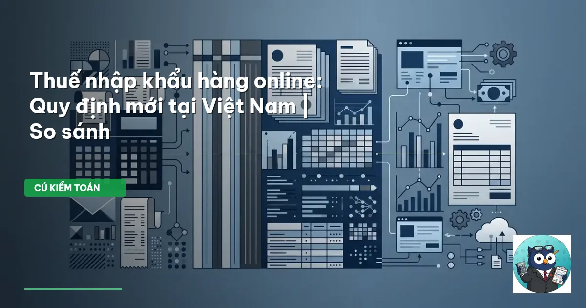 thuế nhập khẩu hàng online