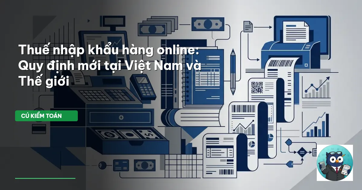 thuế nhập khẩu hàng online