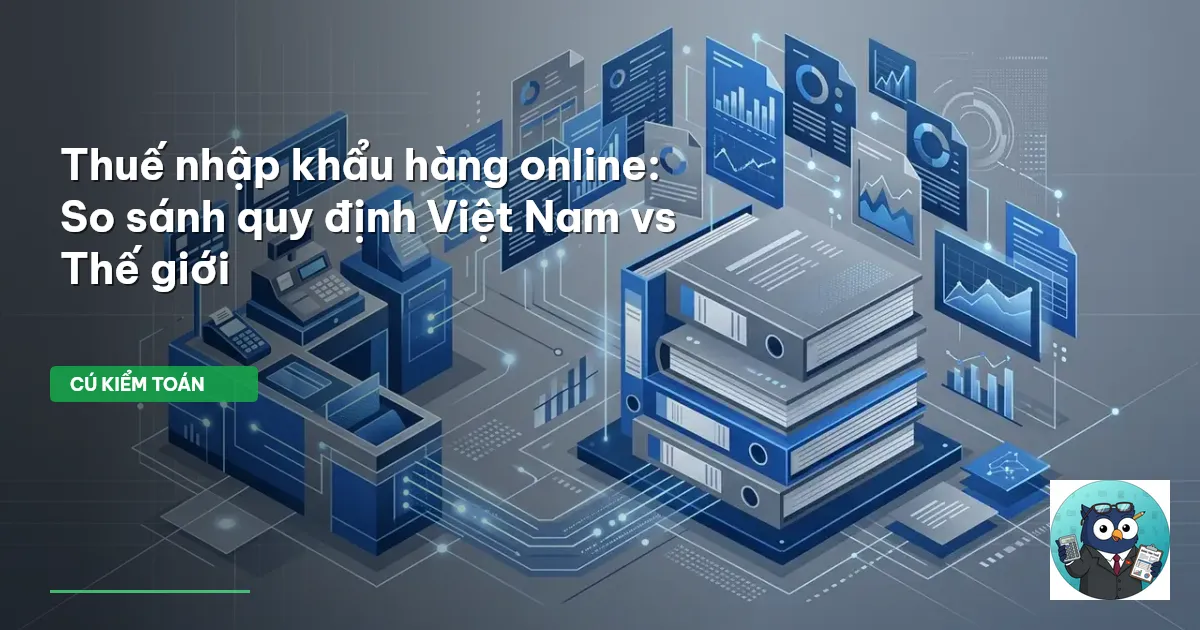 thuế nhập khẩu hàng online
