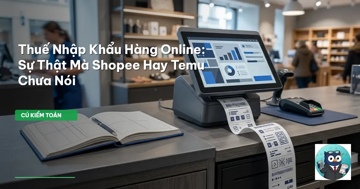 thuế nhập khẩu hàng online