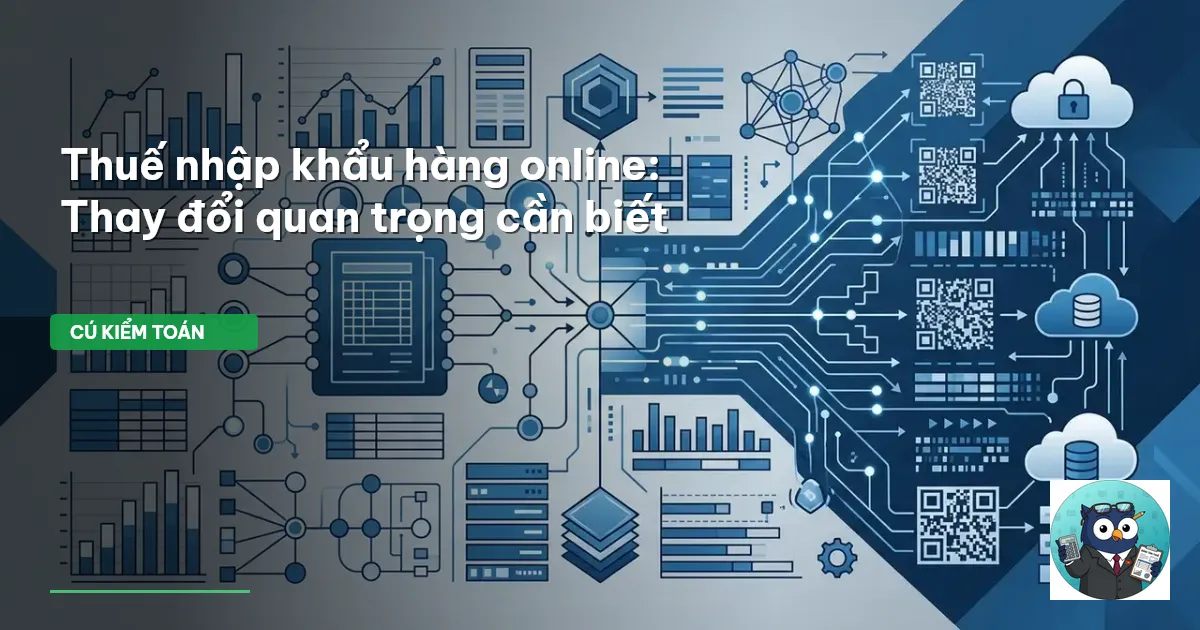 thuế nhập khẩu hàng online