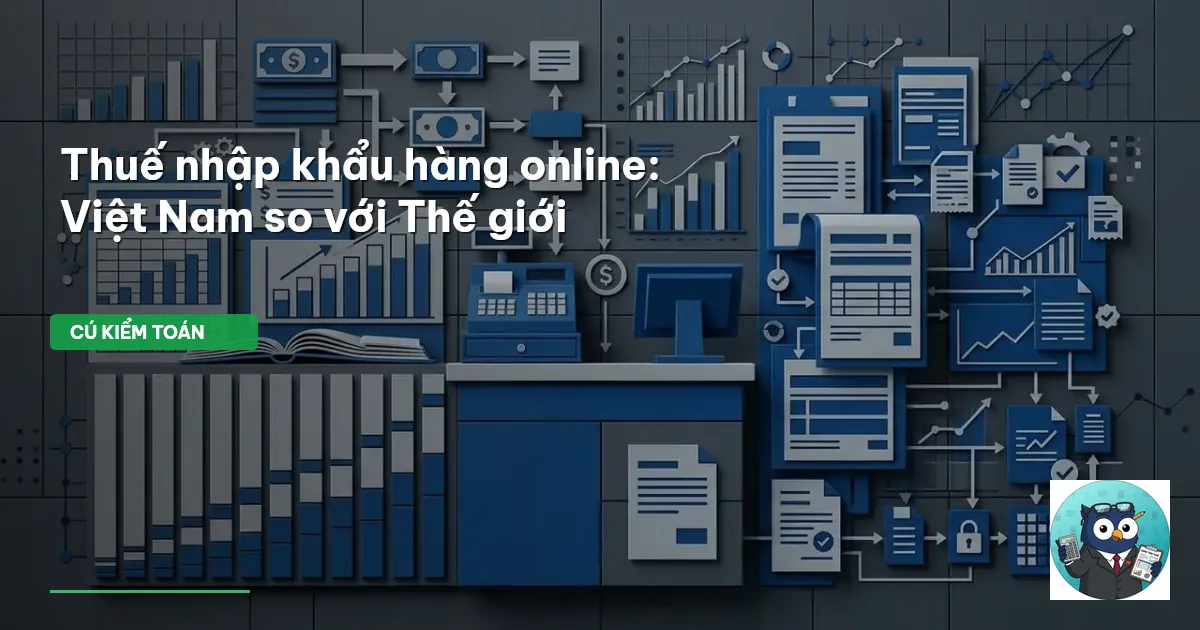 thuế nhập khẩu hàng online