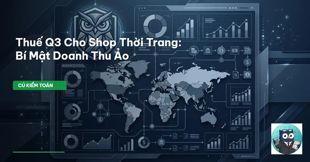 Thuế Q3 Cho Shop Thời Trang: Bí Mật Doanh Thu Ảo