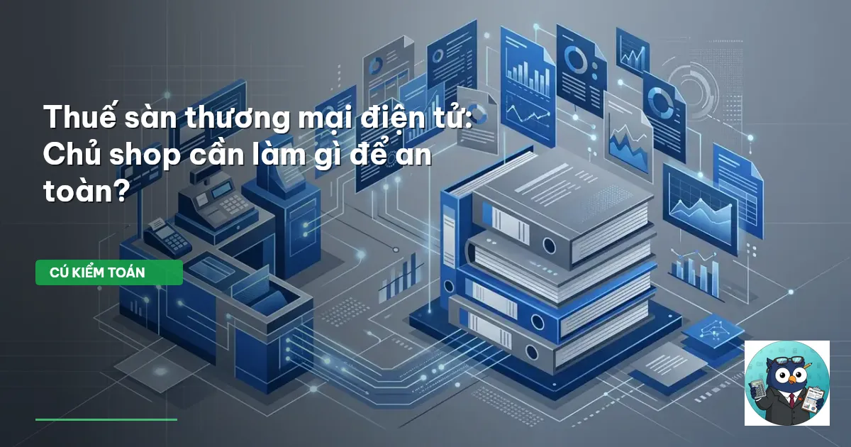 thuế sàn thương mại điện tử
