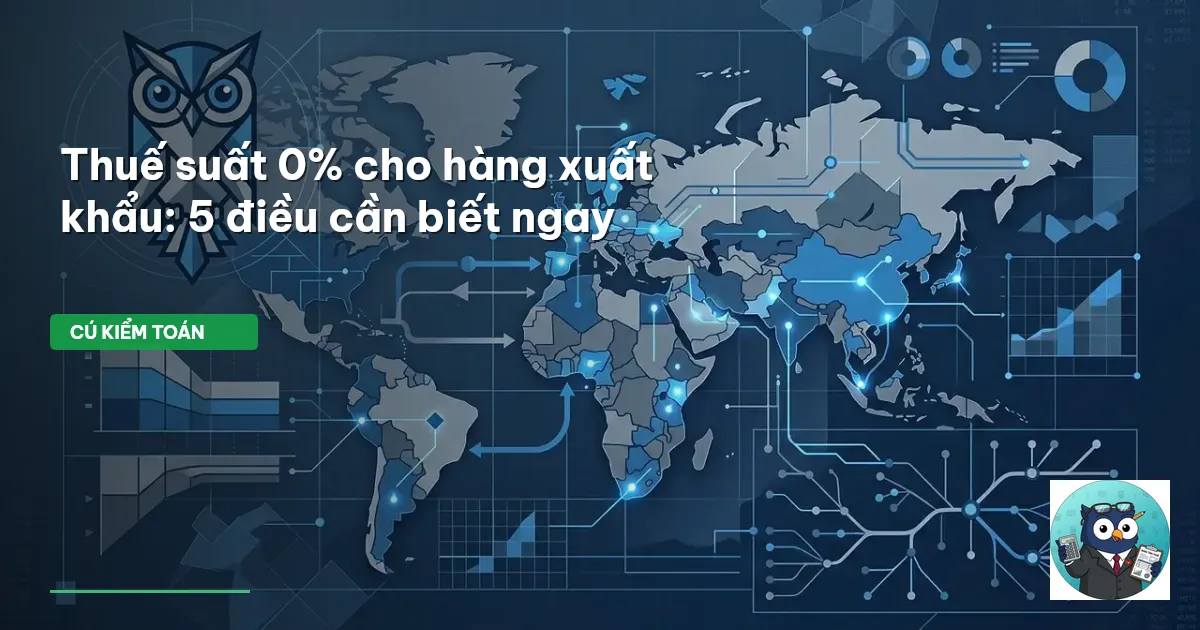 thuế suất 0%