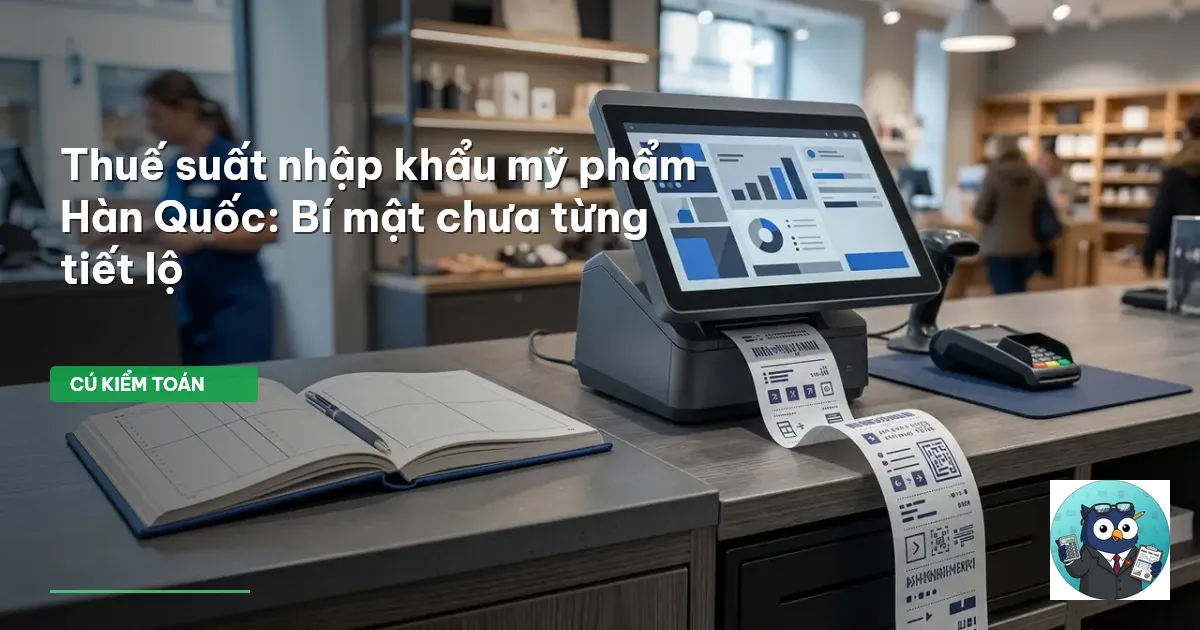 thuế nhập khẩu mỹ phẩm