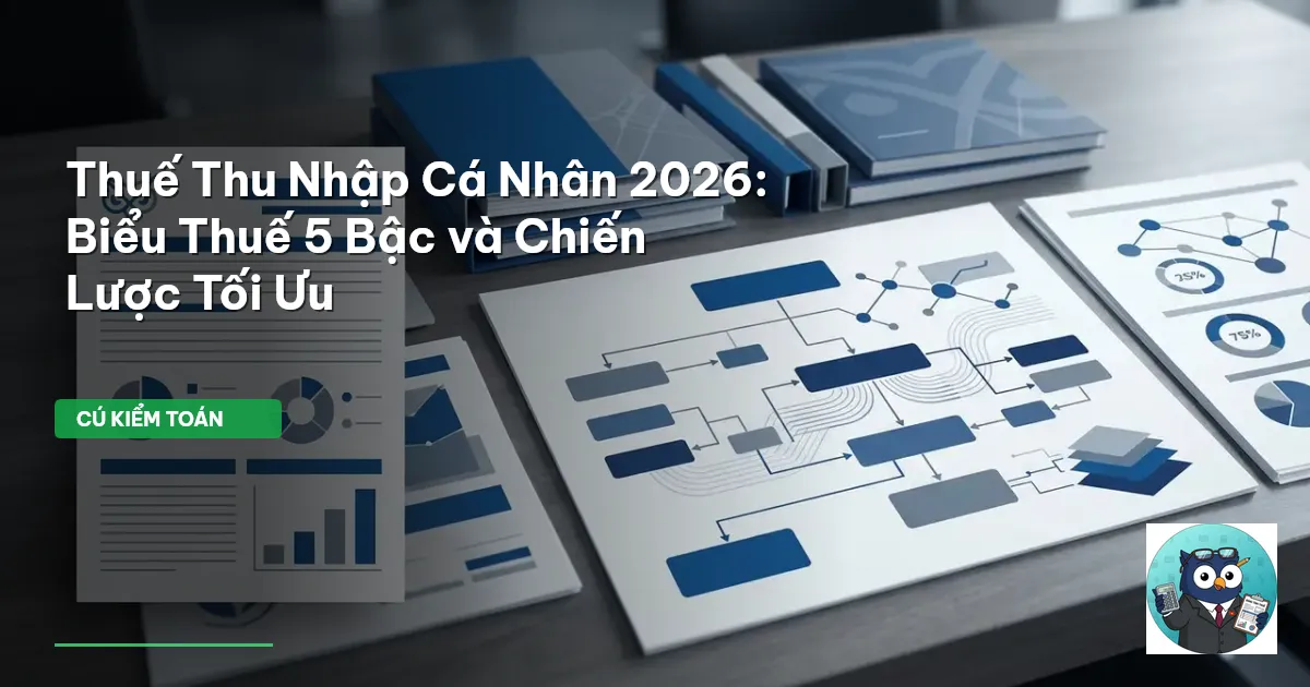 Thuế Thu Nhập Cá Nhân 2026: Biểu Thuế 5 Bậc và Chiến Lược Tối Ưu