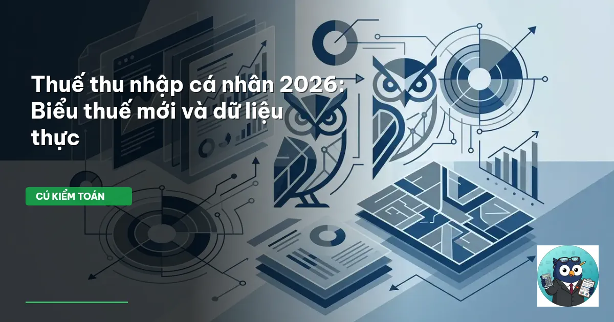 Thuế thu nhập cá nhân 2026: Biểu thuế mới và dữ liệu thực