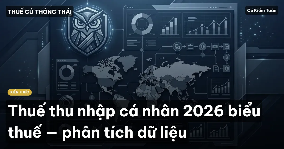 Thuế thu nhập cá nhân 2026 biểu thuế — phân tích dữ liệu