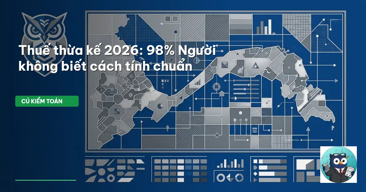 Thuế thừa kế 2026: 98% Người không biết cách tính chuẩn