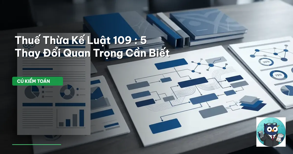 Thuế Thừa Kế Luật 109 : 5 Thay Đổi Quan Trọng Cần Biết