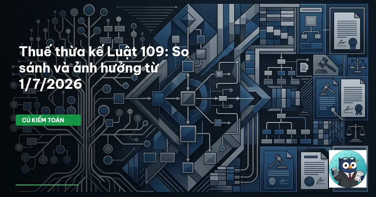 thuế thừa kế Luật 109