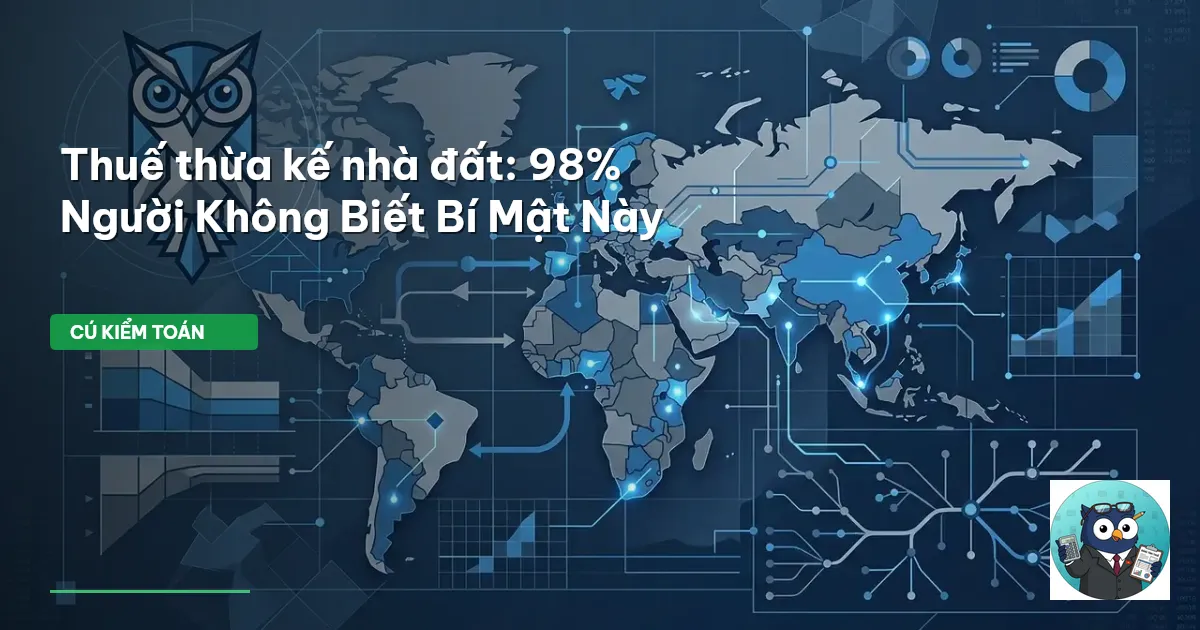 Thuế thừa kế nhà đất: 98% Người Không Biết Bí Mật Này