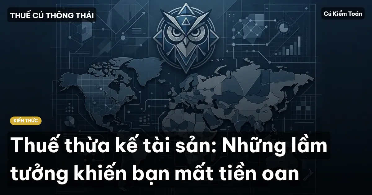 Thuế thừa kế tài sản: Những lầm tưởng khiến bạn mất tiền oan