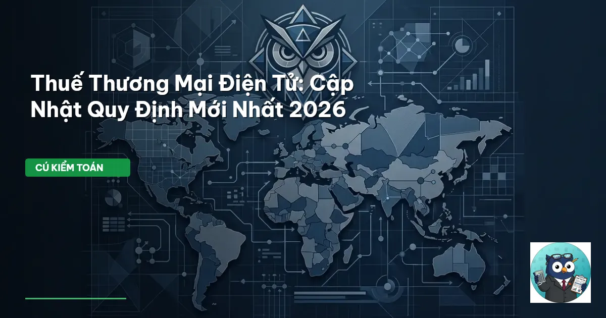 Thuế Thương Mại Điện Tử: Cập Nhật Quy Định Mới Nhất 2026