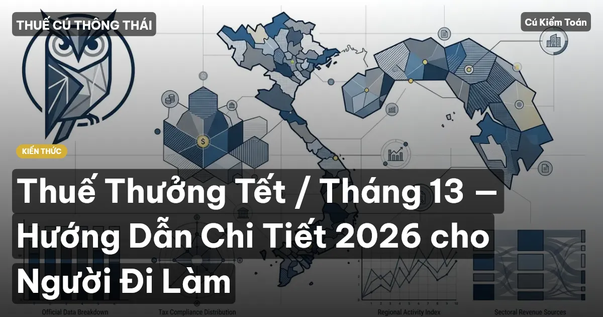 Thuế Thưởng Tết / Tháng 13 — Hướng Dẫn Chi Tiết 2026 cho Người Đi Làm