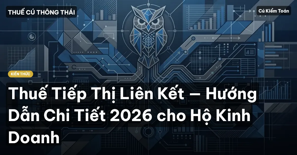 Thuế Tiếp Thị Liên Kết — Hướng Dẫn Chi Tiết 2026 cho Hộ Kinh Doanh