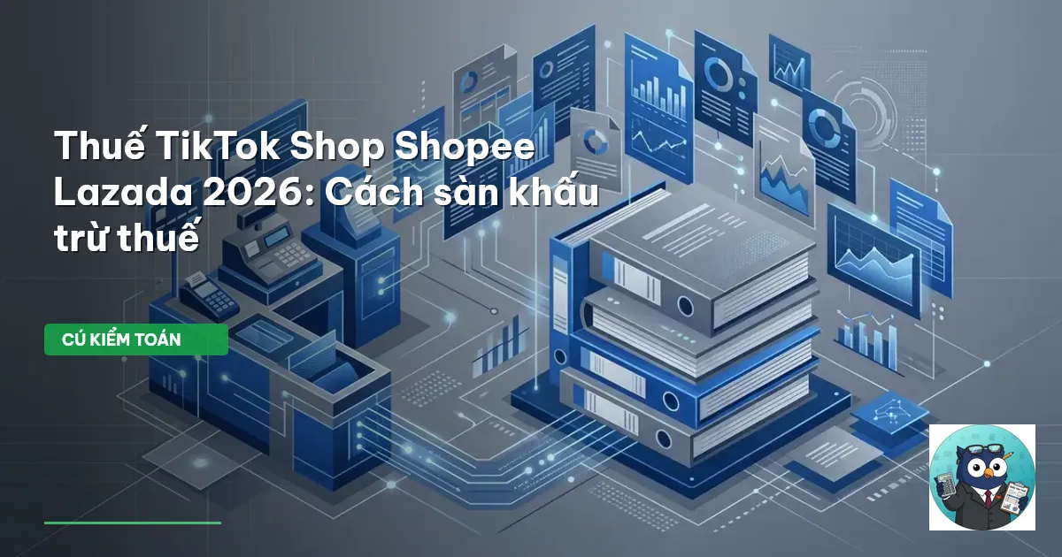 thuế tiktok shop
