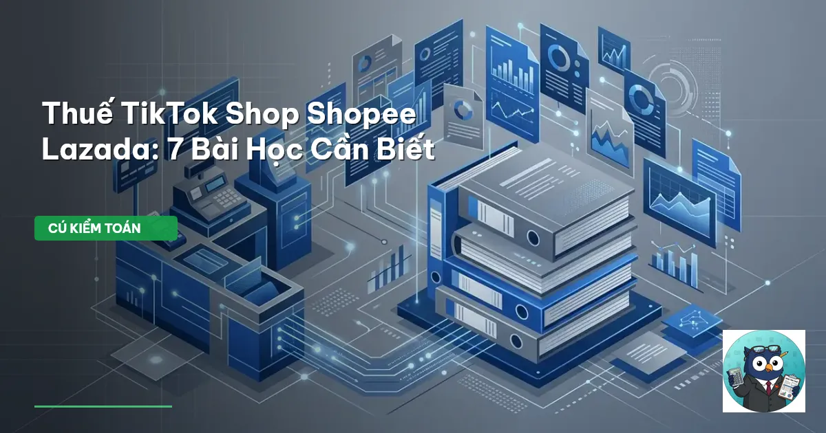 thuế tiktok shop