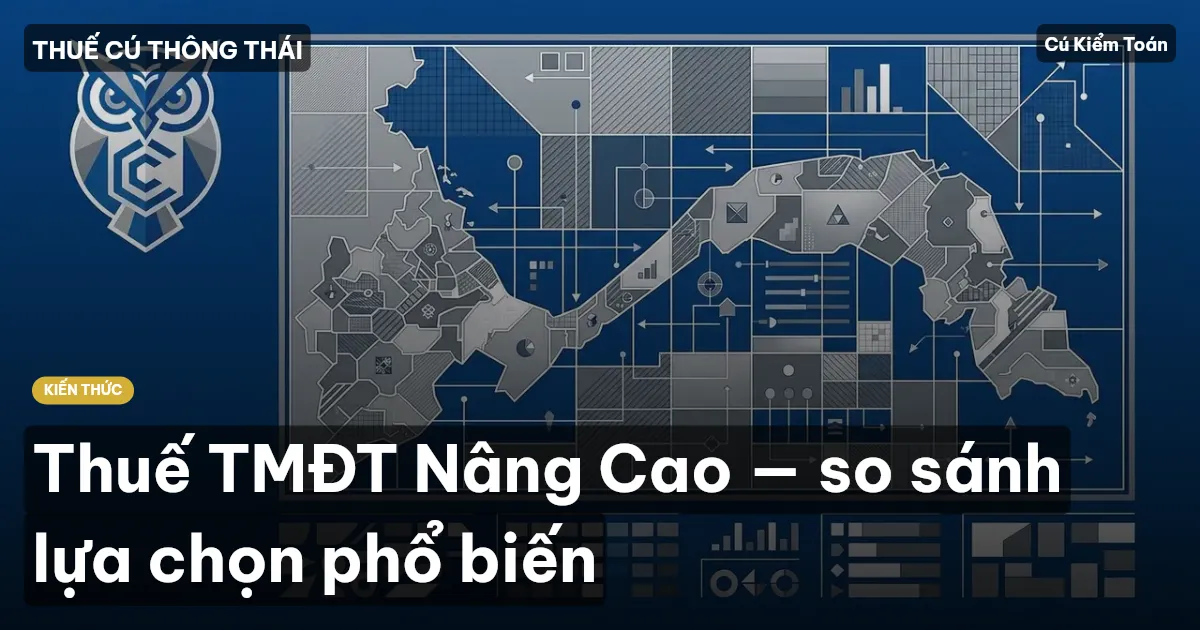 Thuế TMĐT Nâng Cao — so sánh lựa chọn phổ biến