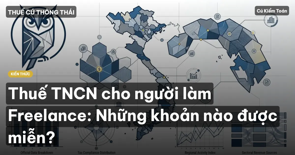 Thuế TNCN cho người làm Freelance: Những khoản nào được miễn?