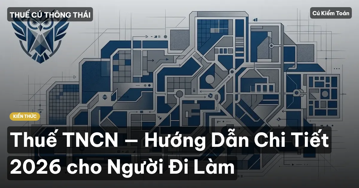 Thuế TNCN — Hướng Dẫn Chi Tiết 2026 cho Người Đi Làm