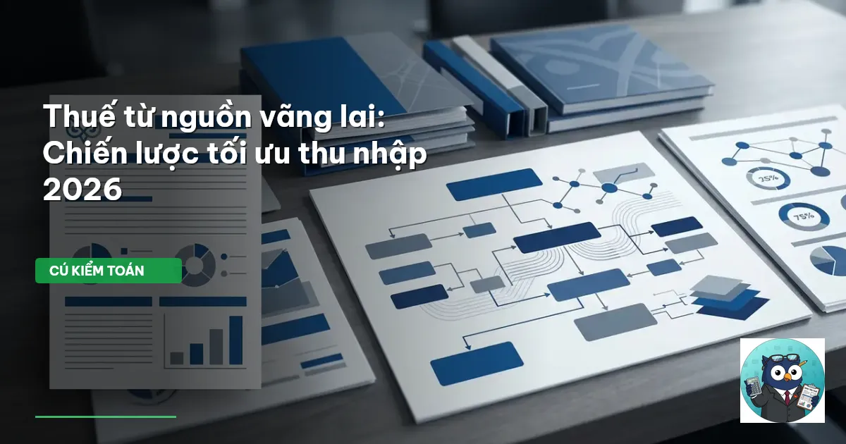 Thuế từ nguồn vãng lai: Chiến lược tối ưu thu nhập 2026