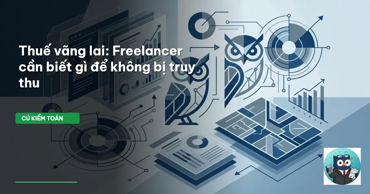 Thuế vãng lai: Freelancer cần biết gì để không bị truy thu