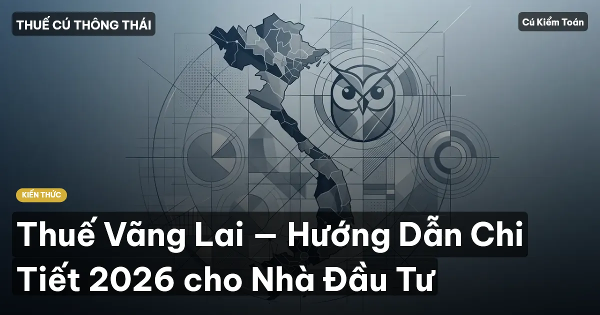 Thuế Vãng Lai — Hướng Dẫn Chi Tiết 2026 cho Nhà Đầu Tư