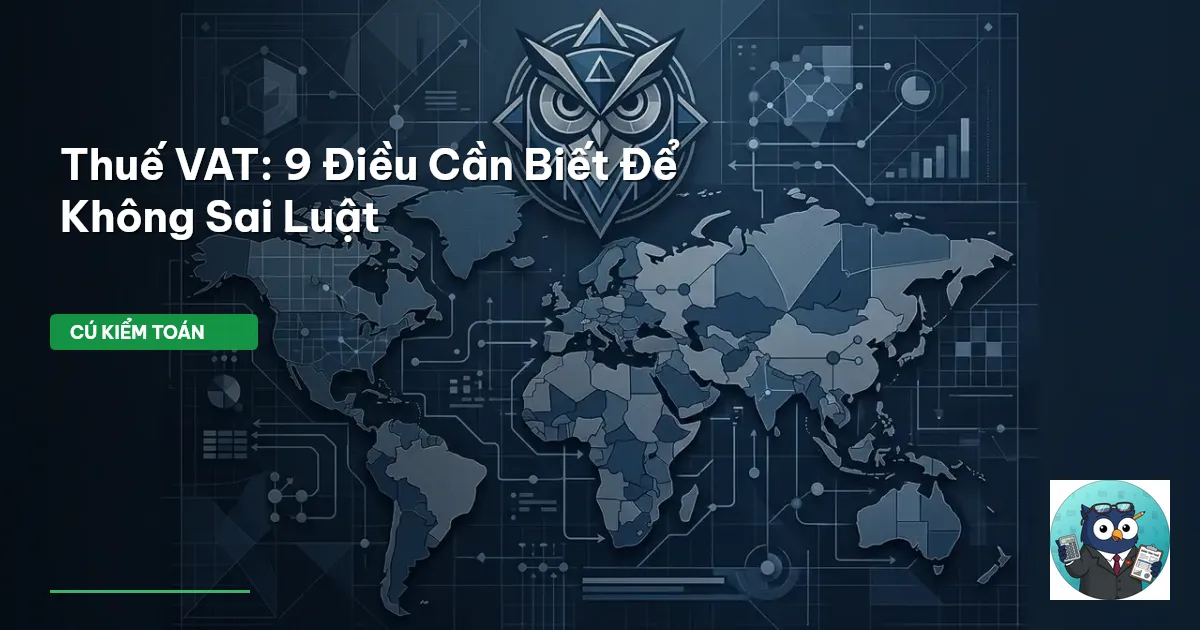 Thuế VAT: 9 Điều Cần Biết Để Không Sai Luật
