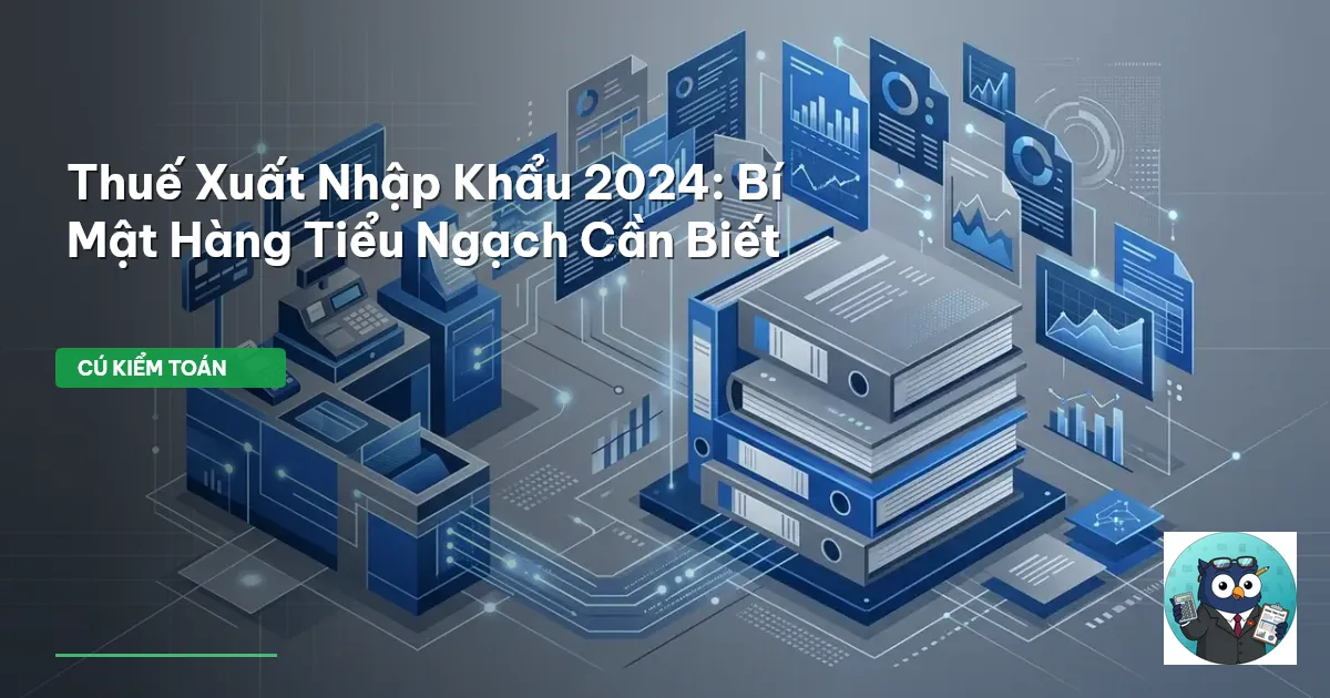 thuế xuất nhập khẩu 2024