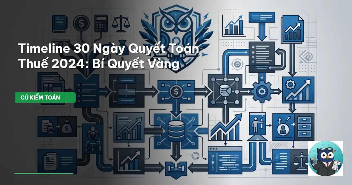 Timeline 30 Ngày Quyết Toán Thuế 2024: Bí Quyết Vàng