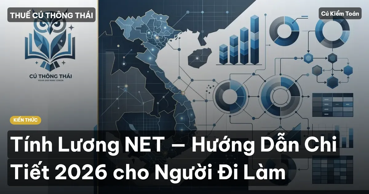 Tính Lương NET — Hướng Dẫn Chi Tiết 2026 cho Người Đi Làm