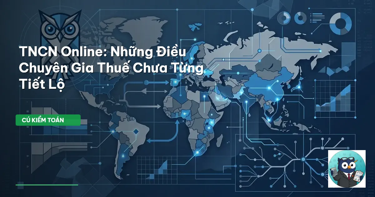 TNCN Online: Những Điều Chuyên Gia Thuế Chưa Từng Tiết Lộ
