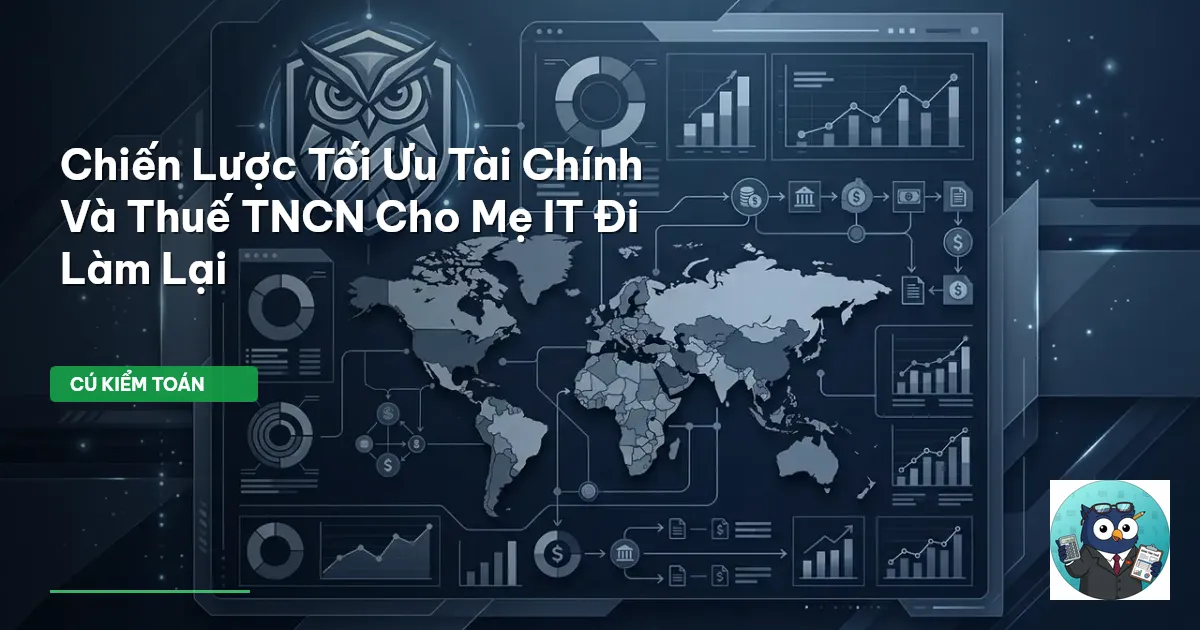 Chiến Lược Tối Ưu Tài Chính Và Thuế TNCN Cho Mẹ IT Đi Làm Lại