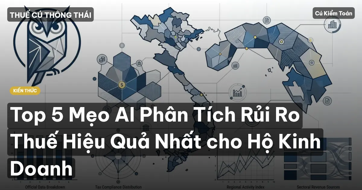 Top 5 Mẹo AI Phân Tích Rủi Ro Thuế Hiệu Quả Nhất cho Hộ Kinh Doanh