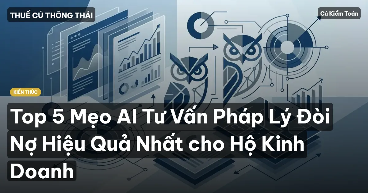 Top 5 Mẹo AI Tư Vấn Pháp Lý Đòi Nợ Hiệu Quả Nhất cho Hộ Kinh Doanh