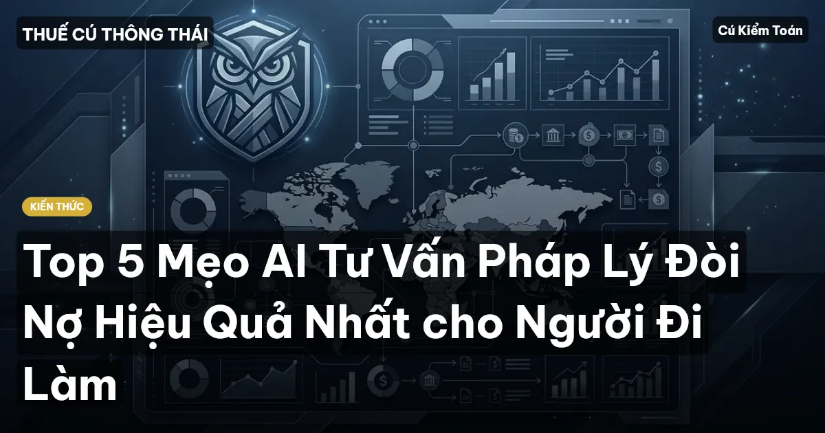 Top 5 Mẹo AI Tư Vấn Pháp Lý Đòi Nợ Hiệu Quả Nhất cho Người Đi Làm