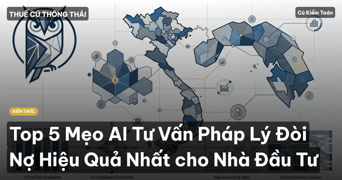 Top 5 Mẹo AI Tư Vấn Pháp Lý Đòi Nợ Hiệu Quả Nhất cho Nhà Đầu Tư